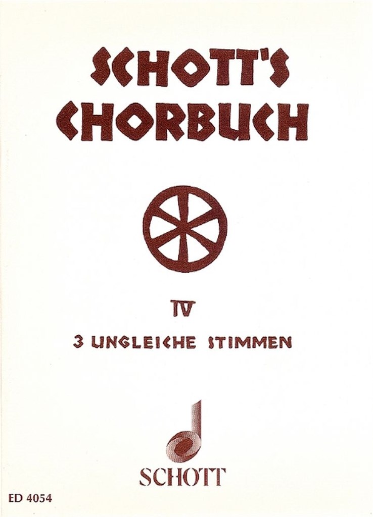 Schott's Chorbuch Band IV