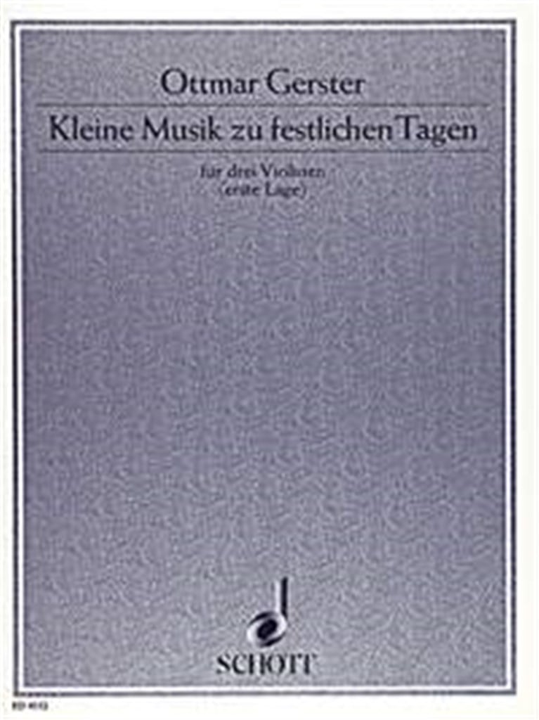 Kleine Musik zu festlichem Tag