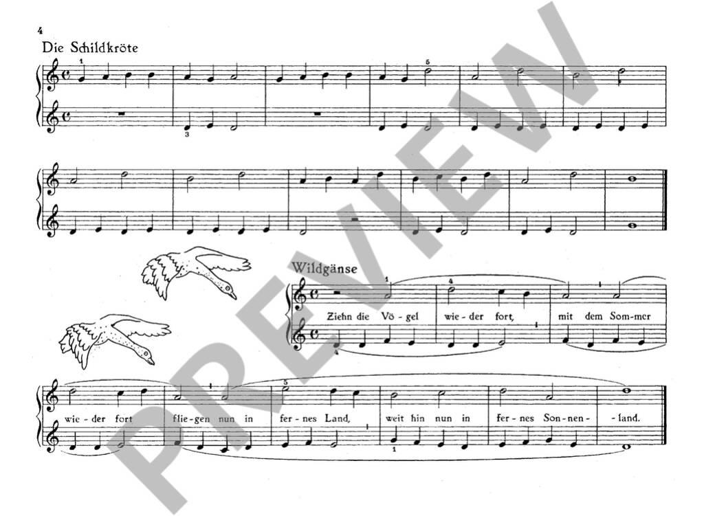 Little music cantata pieces