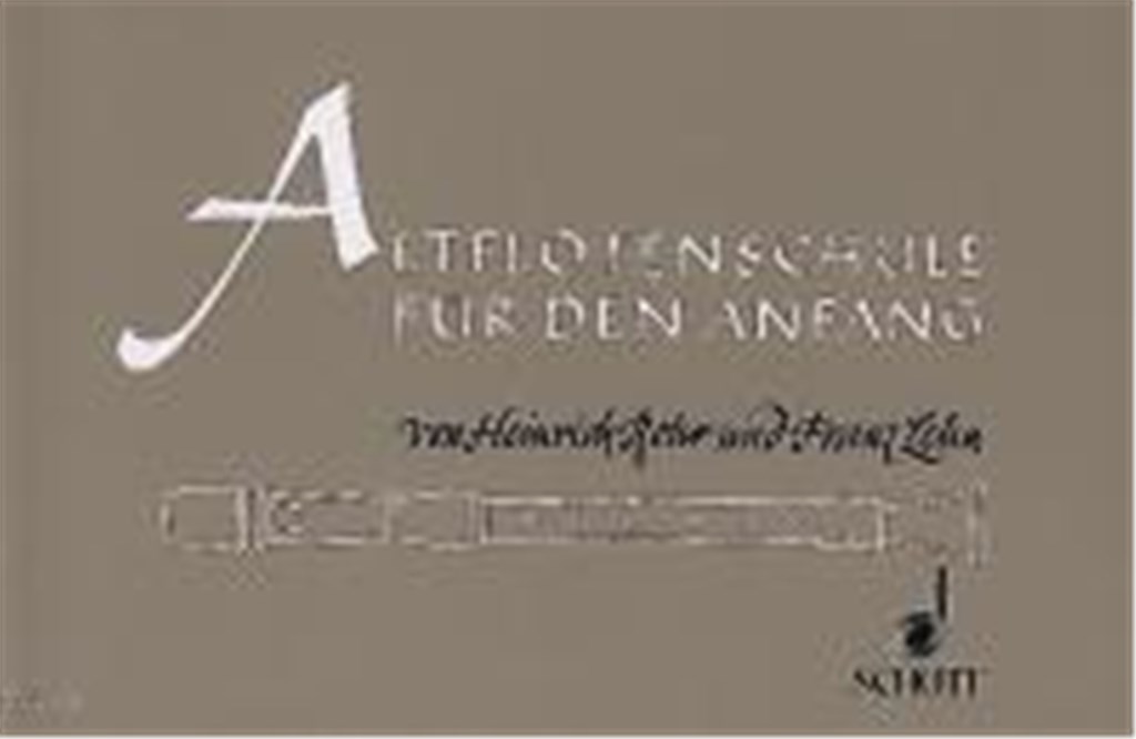 Altflotenschule Fur Den Anfang