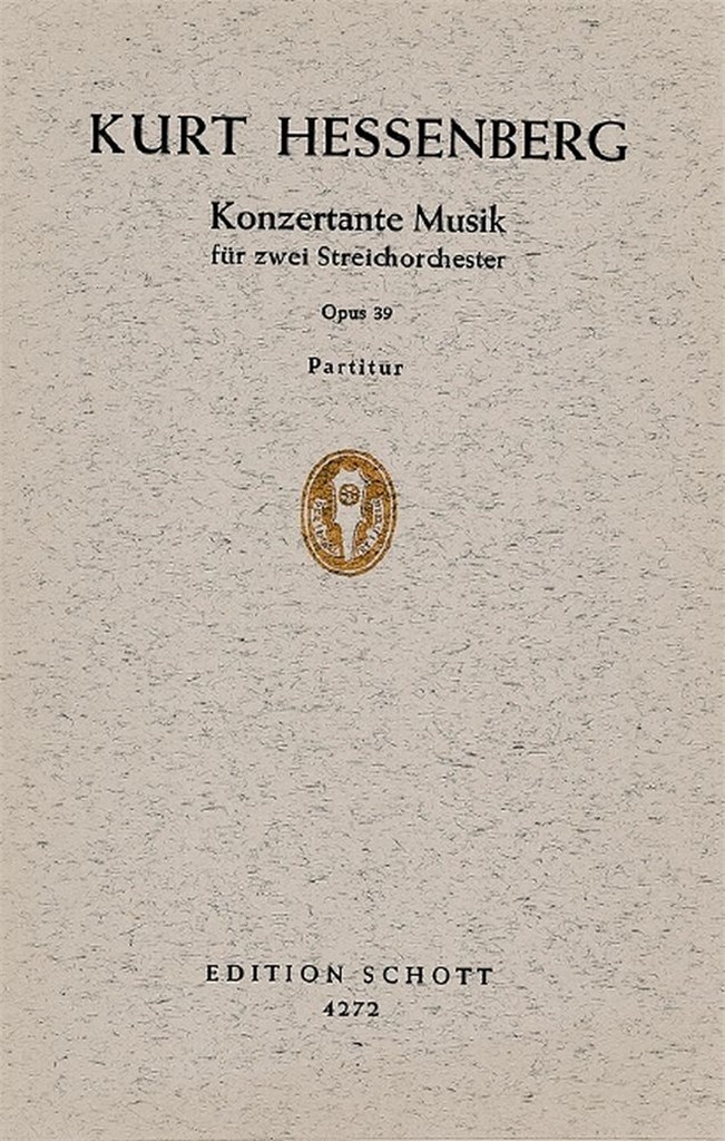 Concertante Music op. 39