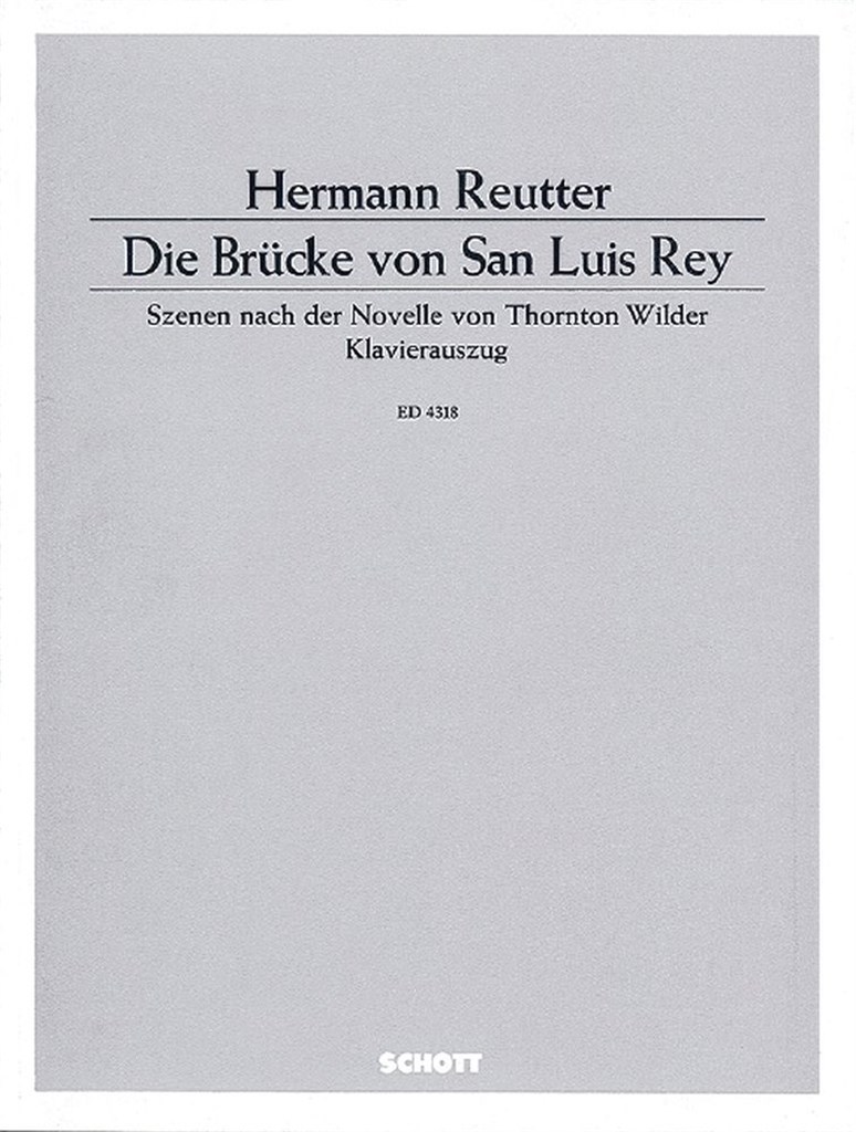 Die Brücke von San Luis Rey