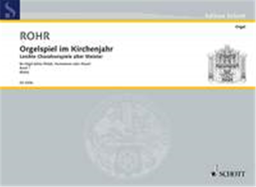 Orgelspiel Im Kirchenjahr 1