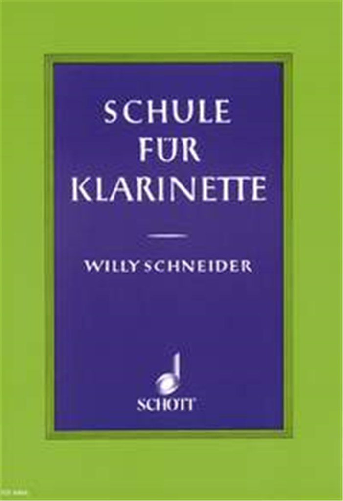 Schule Fur Clarinet