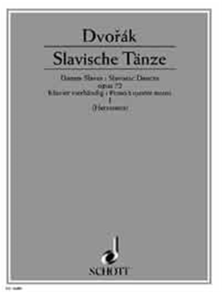 Slavische Tanze 1 Opus 72