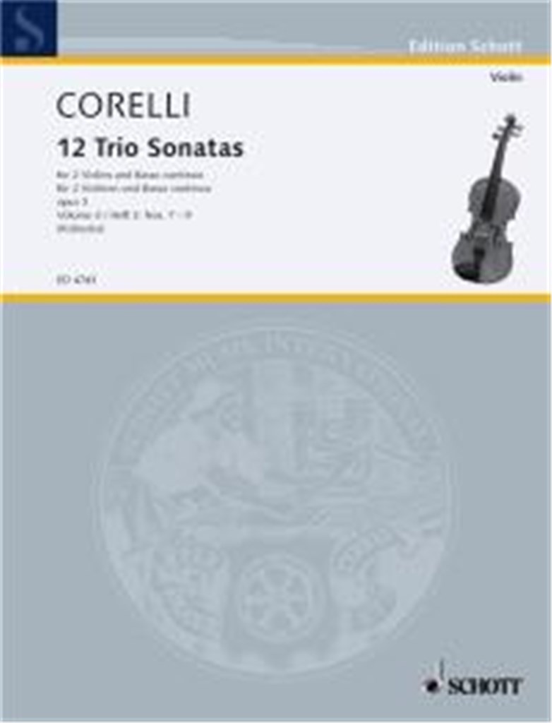 Triosonaten(12) 3 Op.3