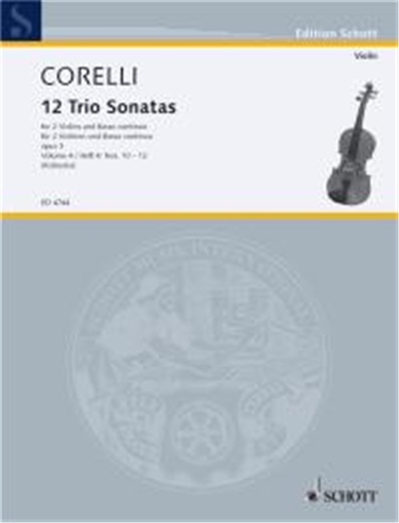 Triosonaten(12) 4 Op.3