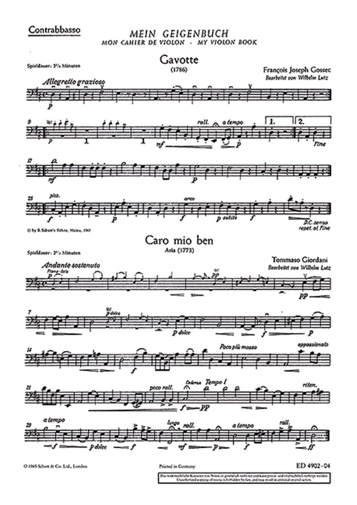 My Violin-book