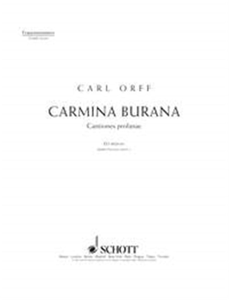 Carmina Burana ( Soprano/Alto )