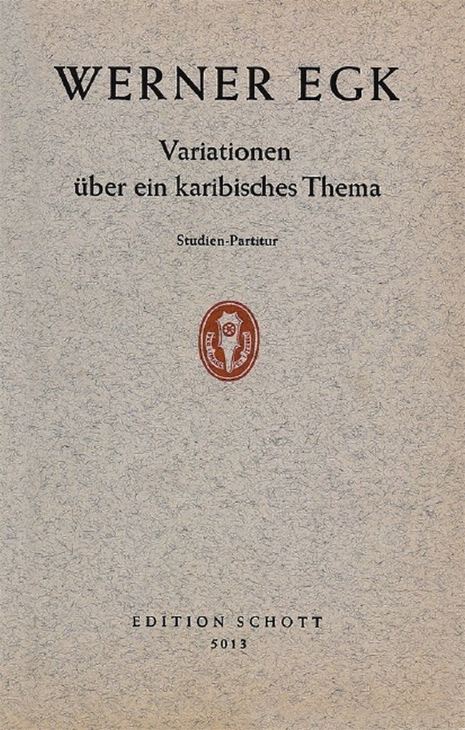 Variationen uber ein karibisches Thema