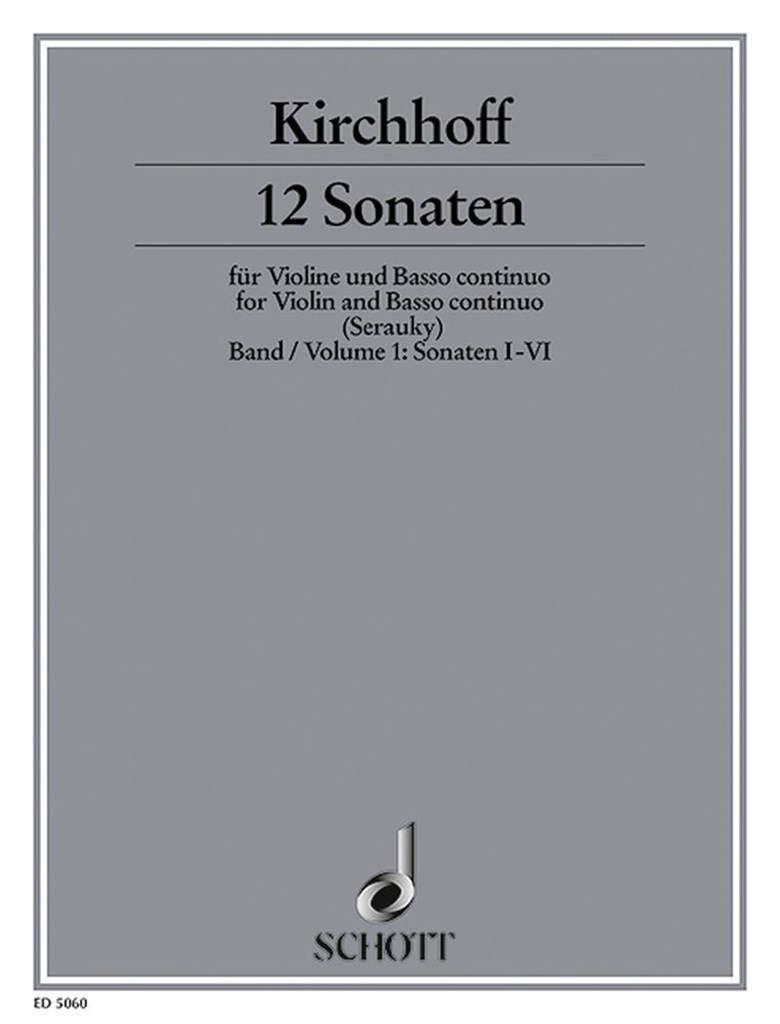 Twelve Sonatas Band 1