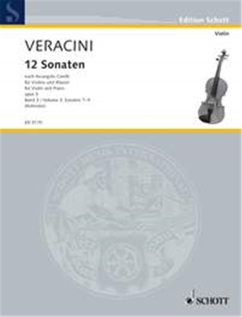 Twelve Sonatas after op. 5 from Corelli Band 3