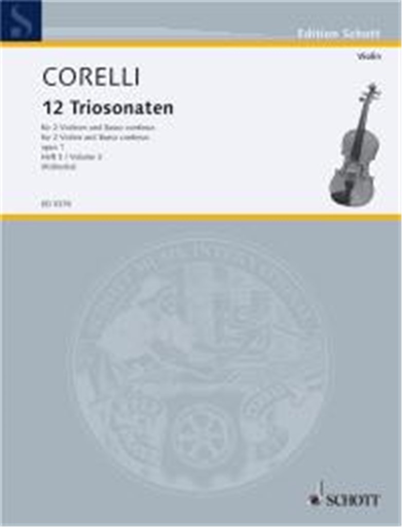 Triosonaten(12) 3 Opus 1