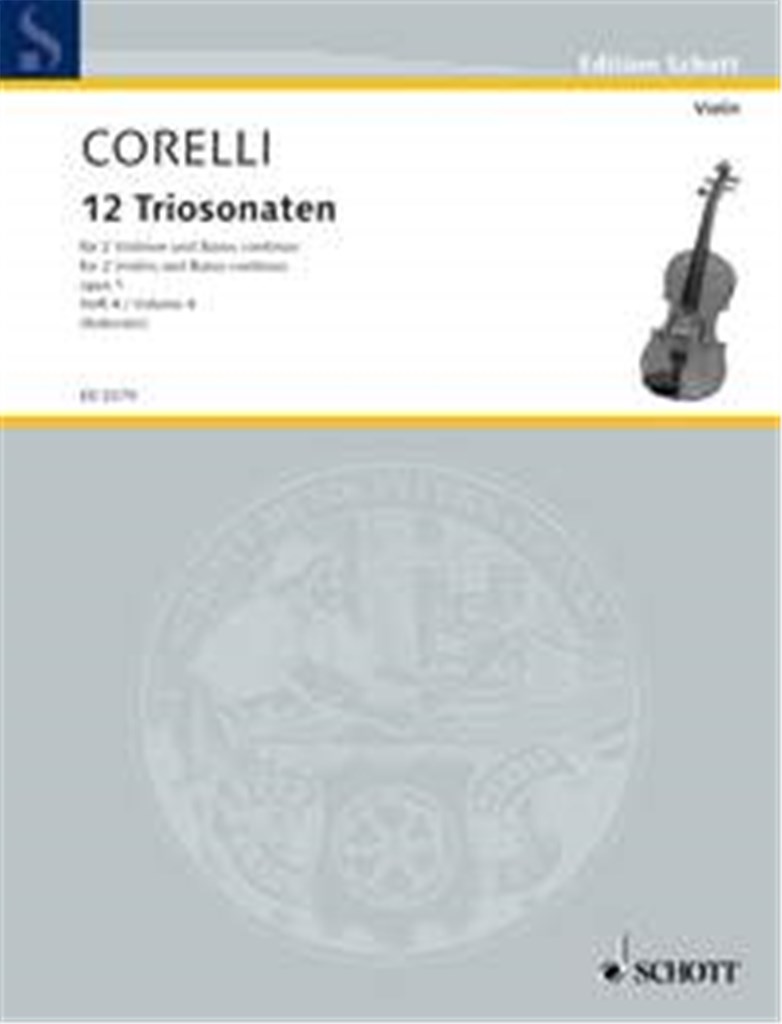 Twelve Triosonatas op. 1 Band 4