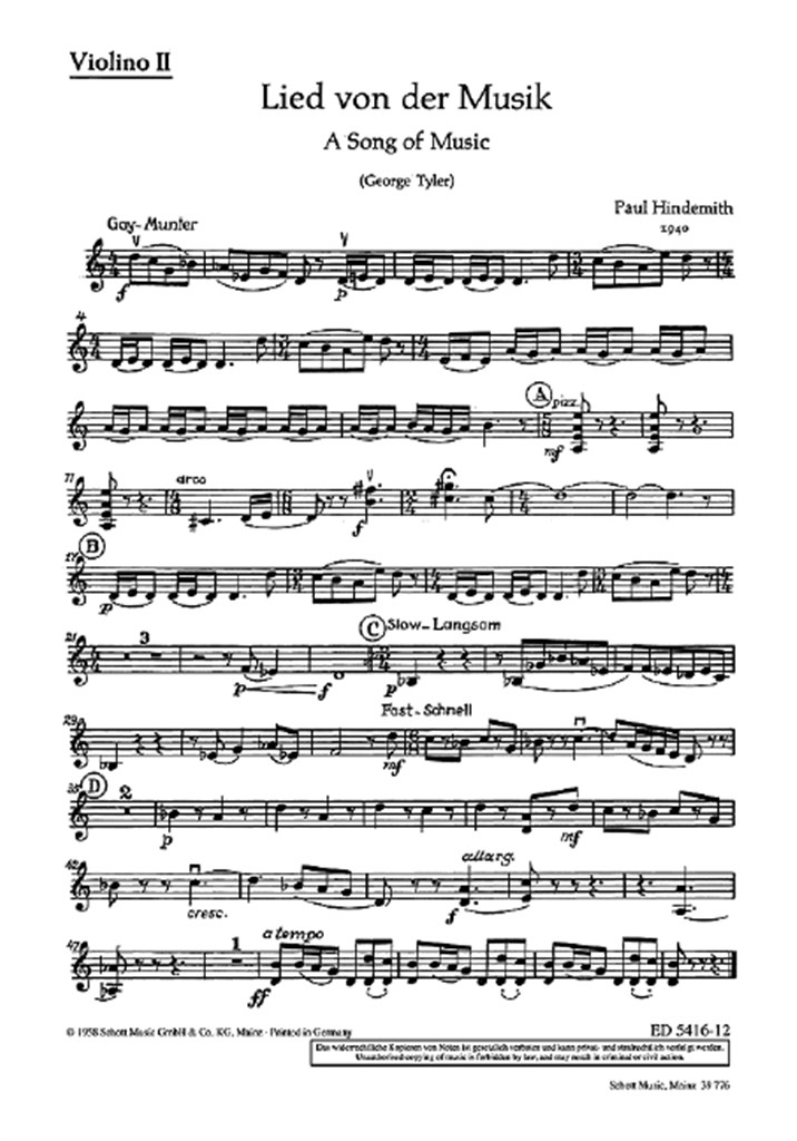 A Song of Music