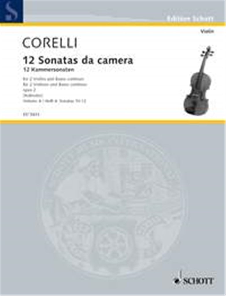 Twelve Chamber Sonatas op. 2 Band 2