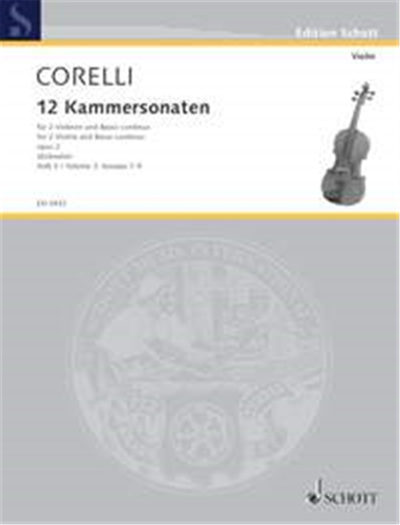 Kammersonaten(12) 3 Opus 2