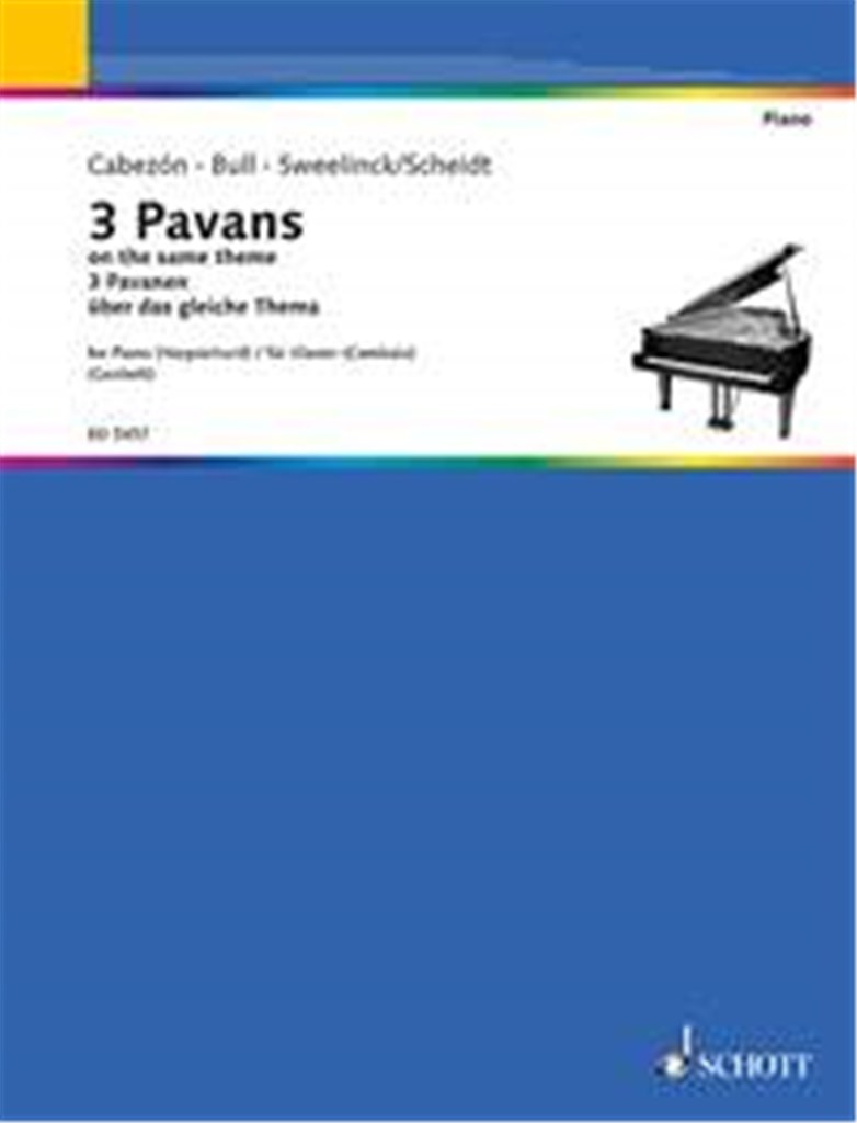 Three Pavanes from the same theme