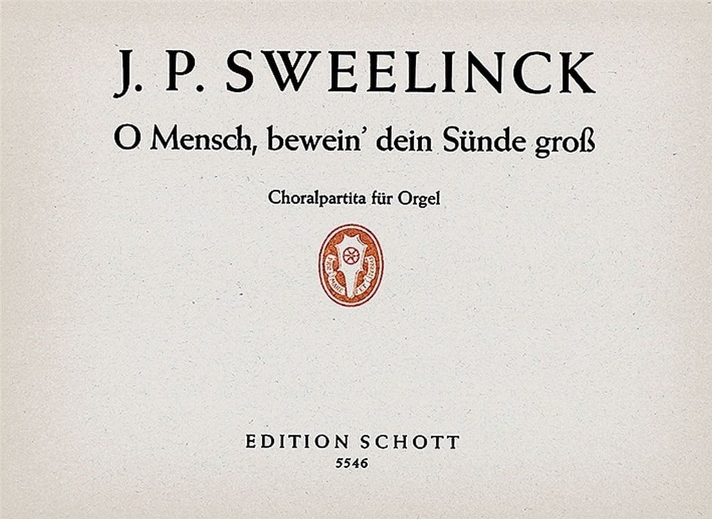 O Mensch bewein' dein Sunde groß