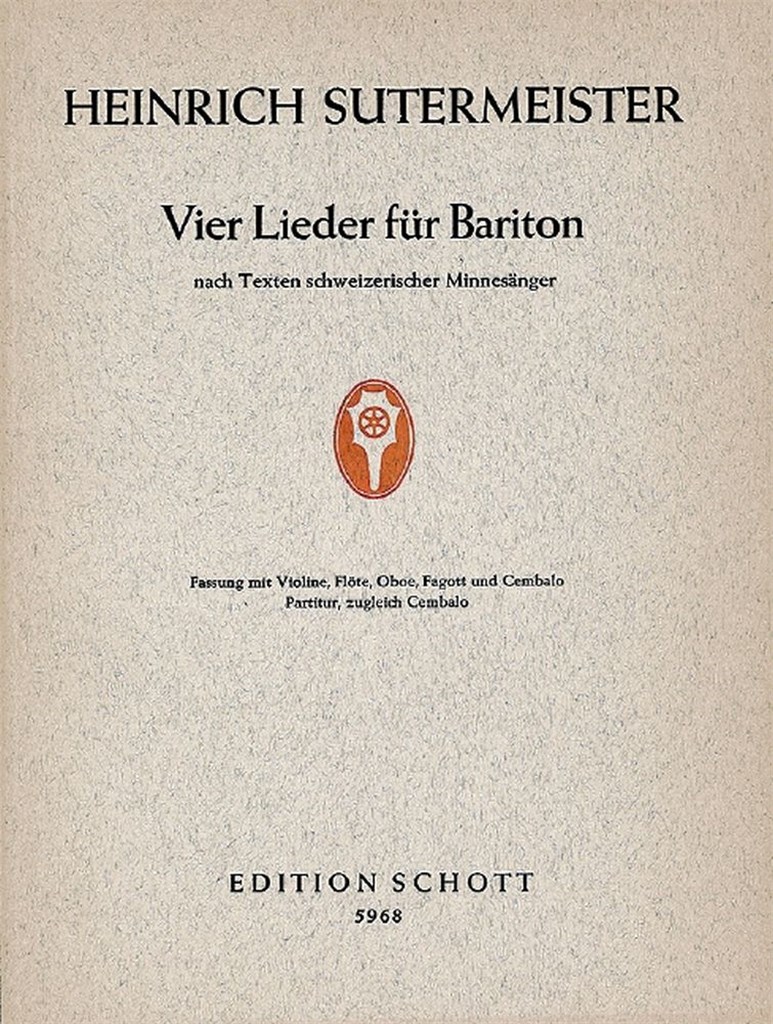 Vier Lieder