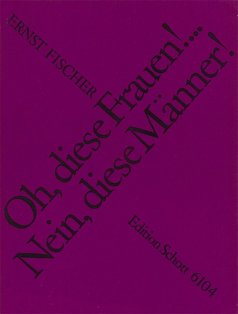 Oh, diese Frauen! Nein, diese Manner!