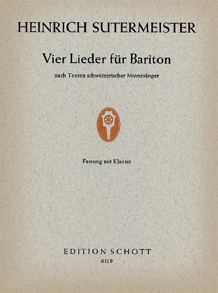Vier Lieder