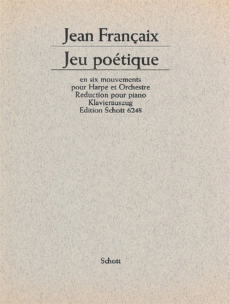 Jeu poétique en six mouvements