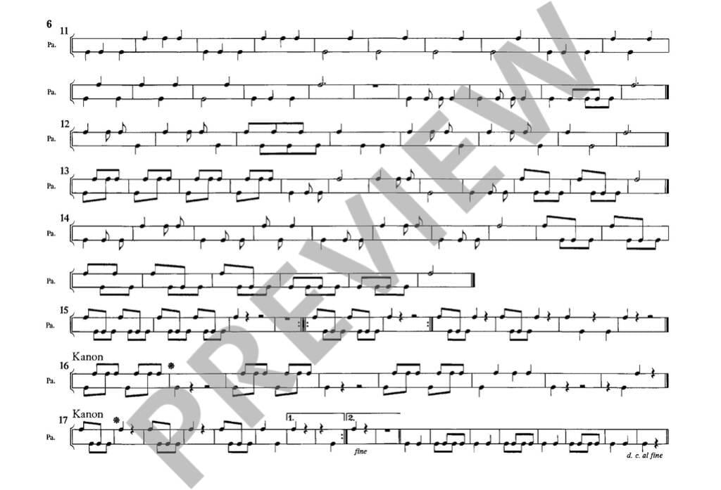 Rhythmic Exercise