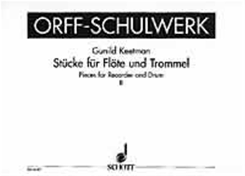 Pieces for Recorder and Drum Heft 2