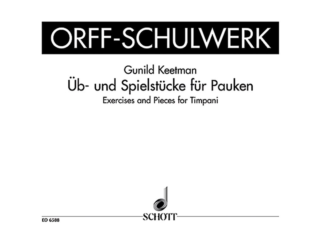 Ub & Spielstucke Fur Pauken