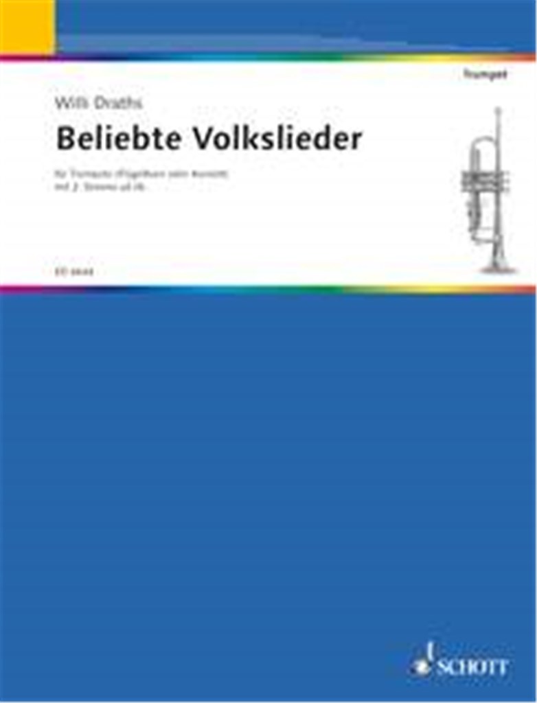 Beliebte Volkslieder für Trompete