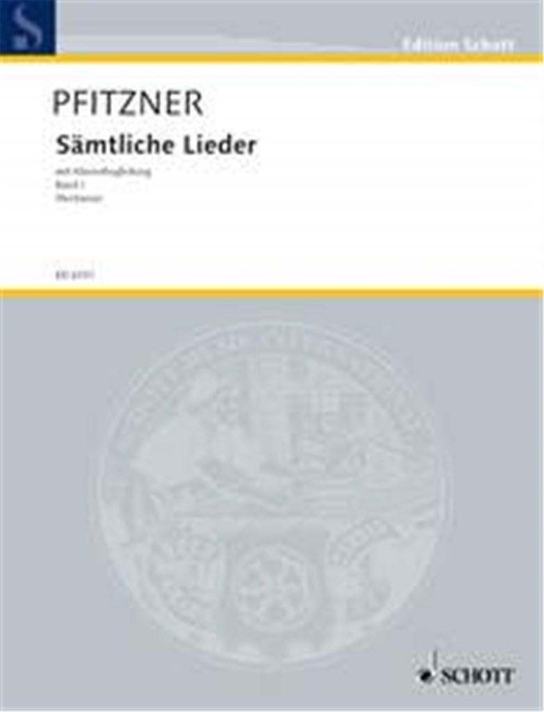 Samtliche Lieder mit Klavierbegleitung Band 1