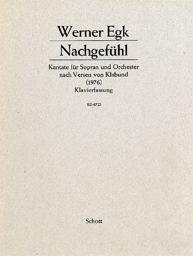Nachgefuhl