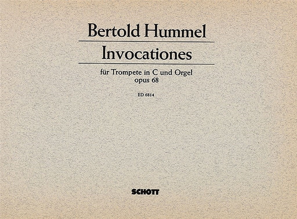 Invocations op. 68