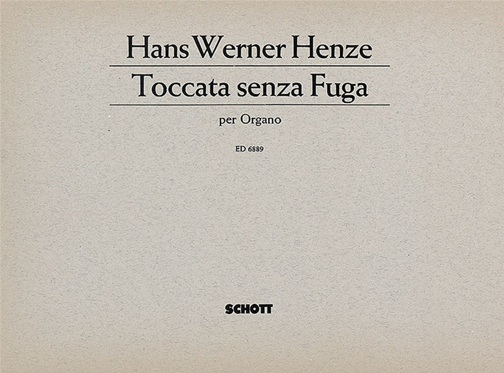 Toccata Senza Fuga