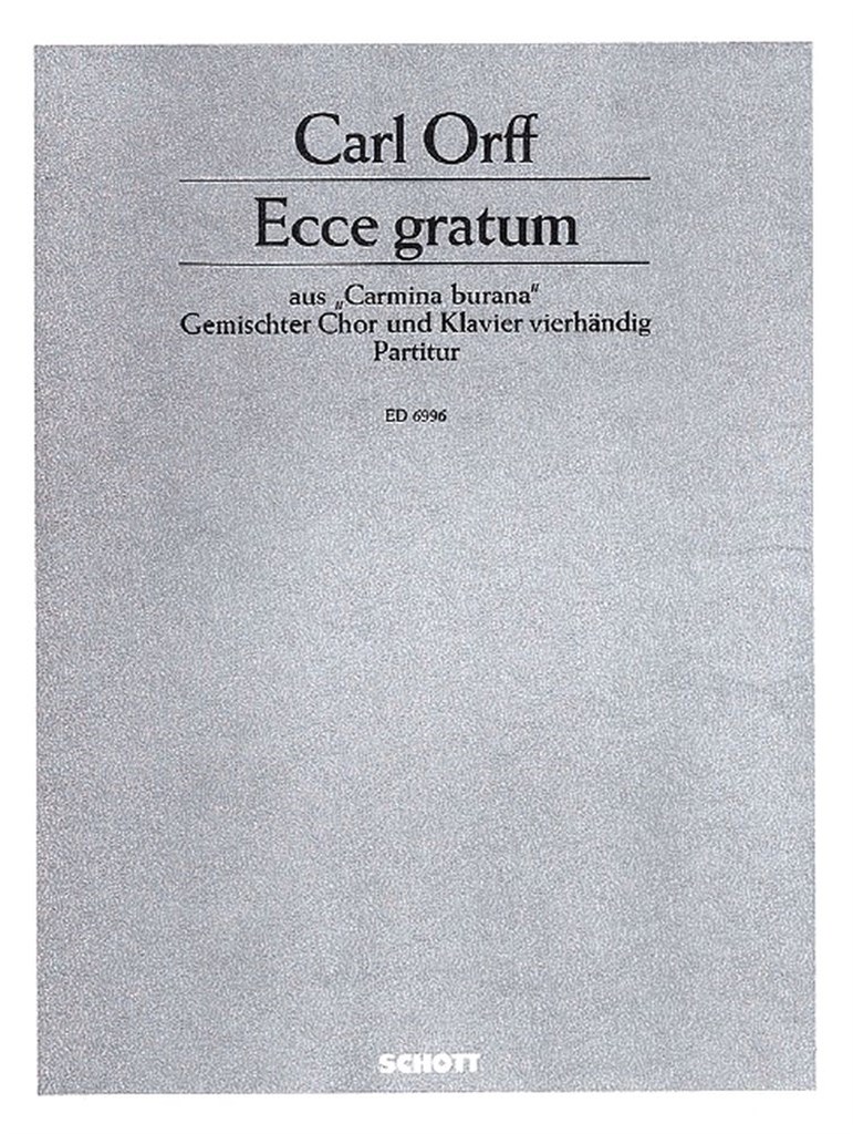 Ecce gratum