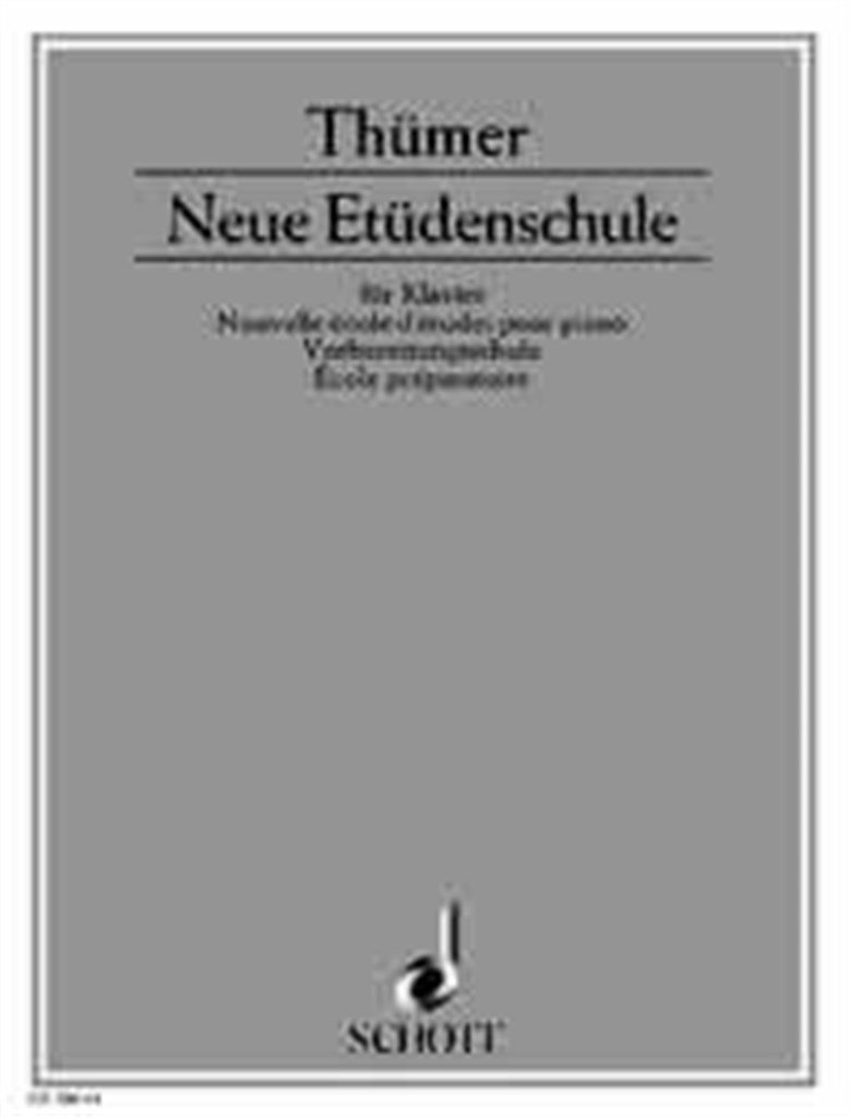 Neue Etudenschule Vorbereitungss