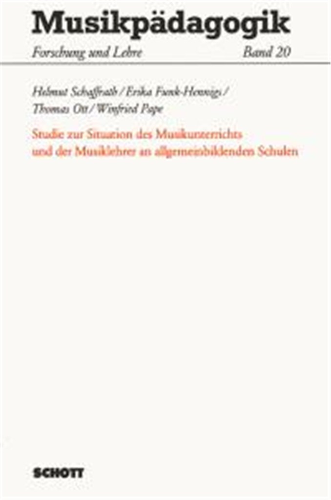 Studie zur Situation des Musikunterrichts