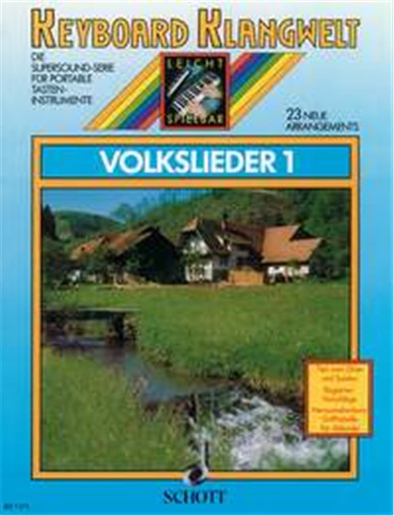 Keyboard Klangwelt Volkslieder 1