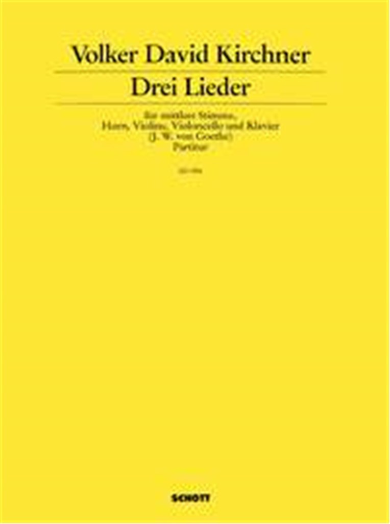 Drei Lieder