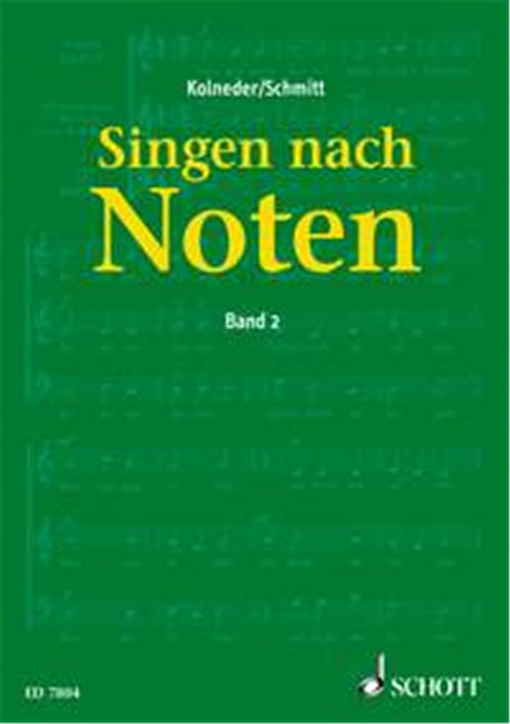 Singen nach Noten Band 2