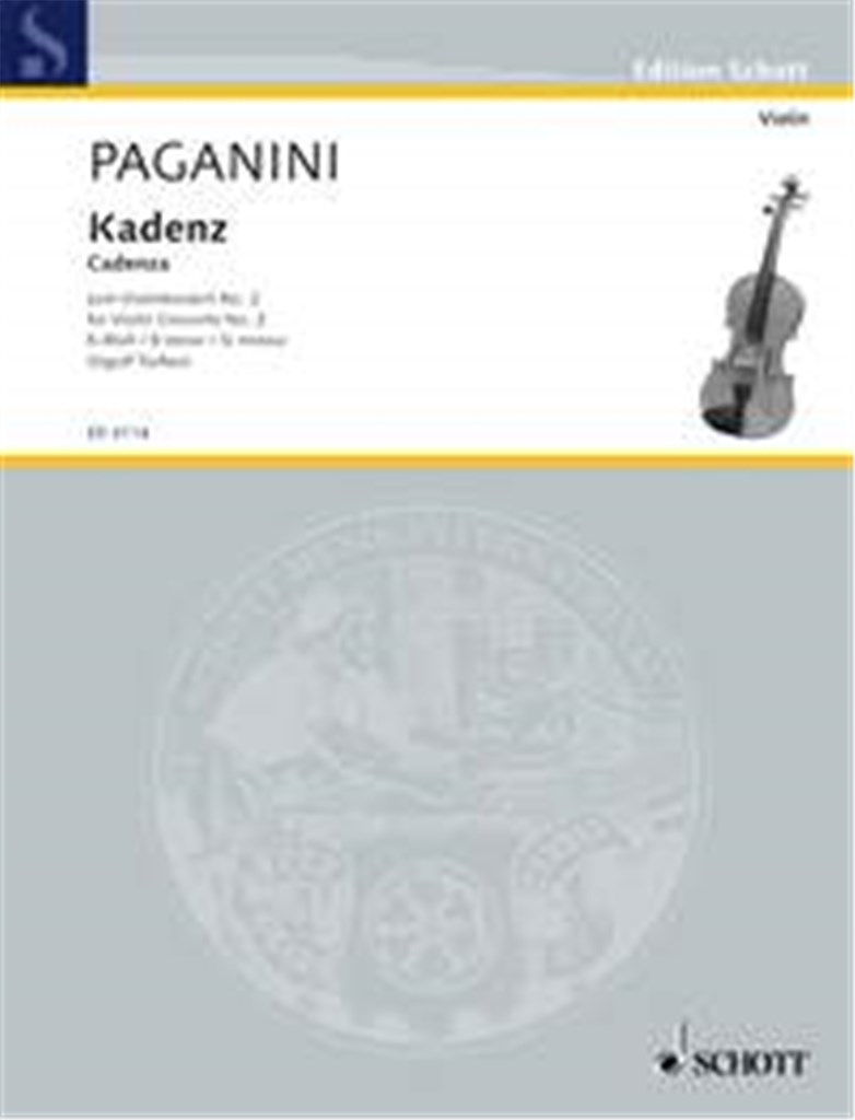 Cadenza to the Violin Concerto No. 2 B Minor op. 7