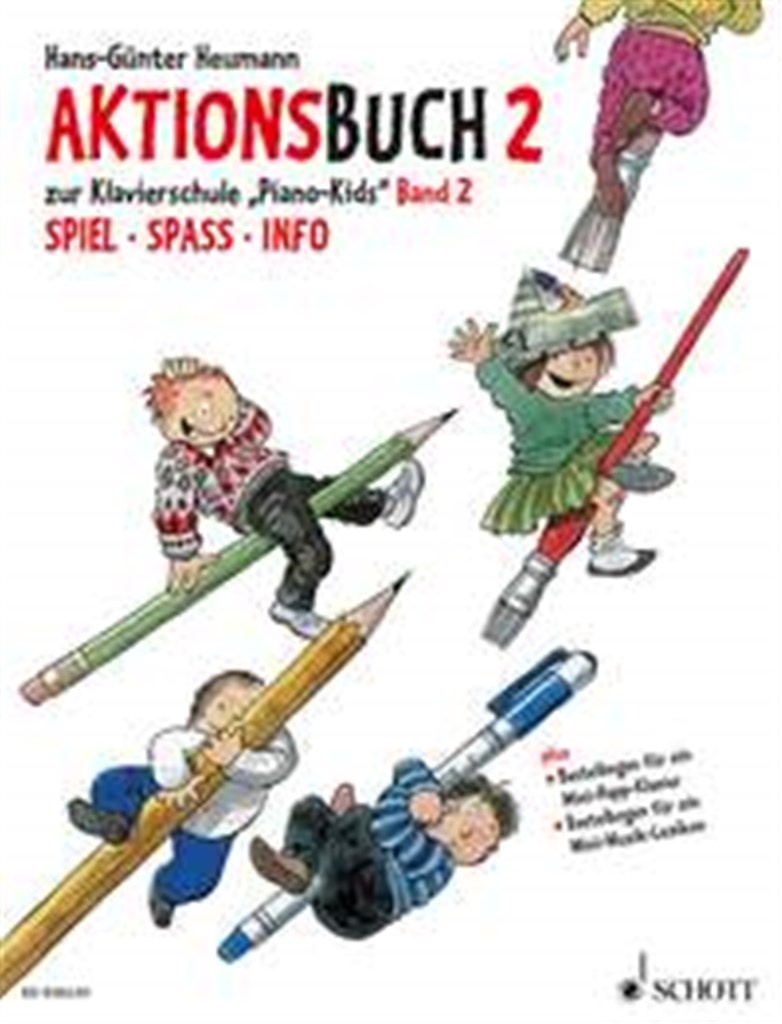 Piano Kids 2 Schule + Aktionsbuc