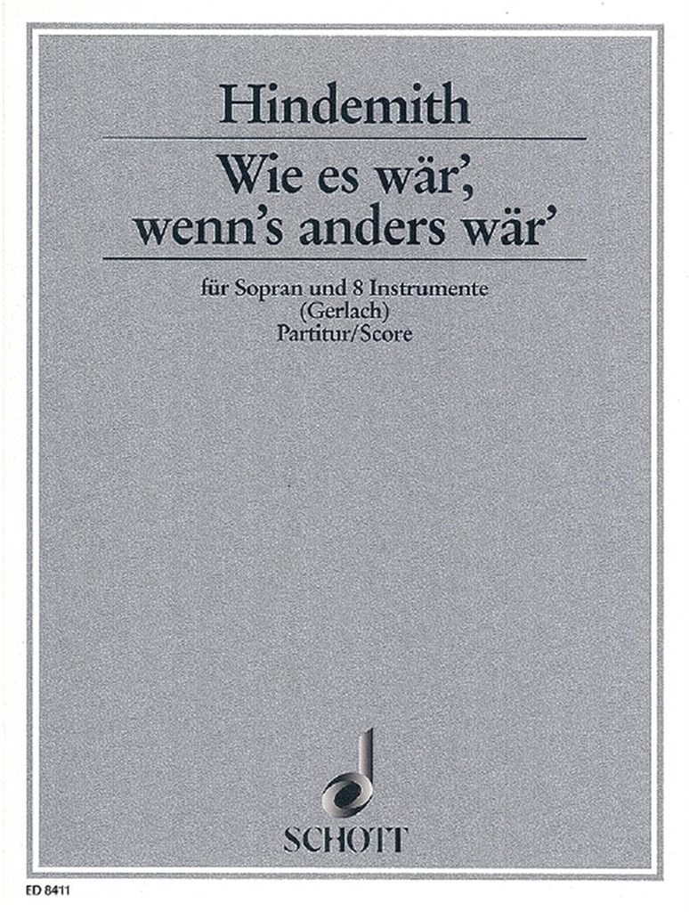 Wie es wär, wenn's anders wär'