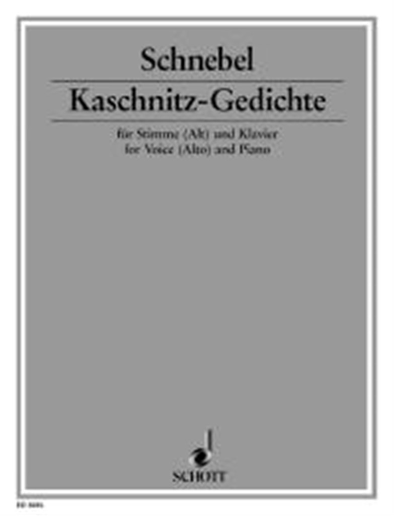 Kaschnitz-Gedichte