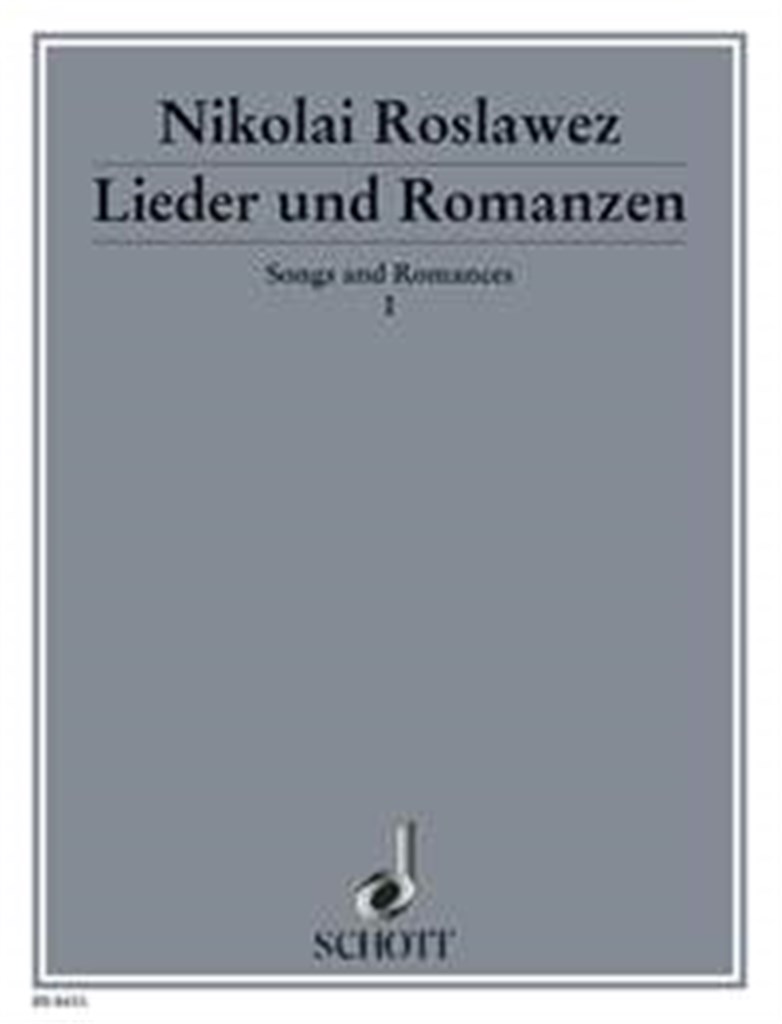 Lieder und Romanzen Band 1