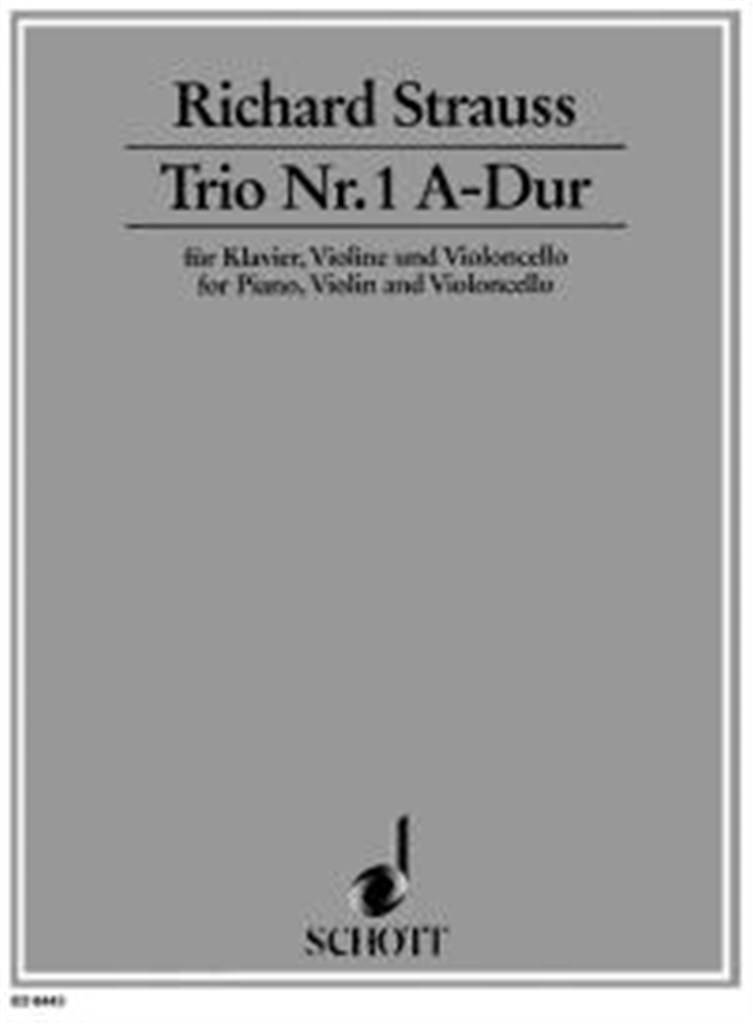 Trio No. 1 A major o. Op. AV. 37