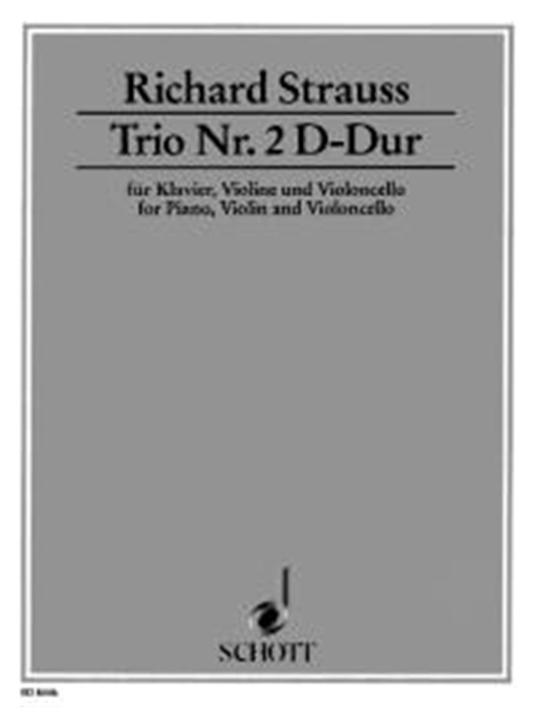 Trio No. 2 D major o. Op. AV. 53