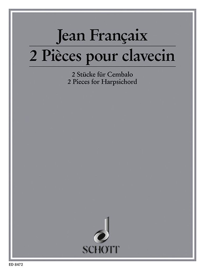 Two pieces for harpsichord