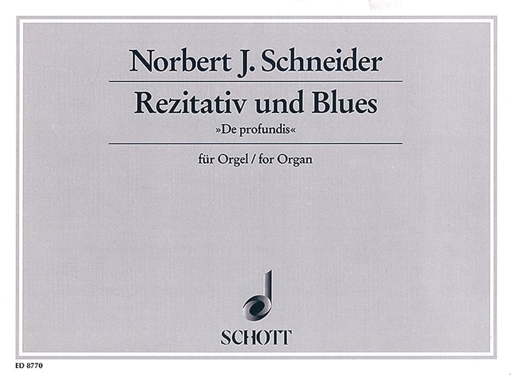 Rezitativ und BluesDe profundis